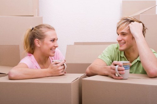 Professional house removalists loading furniture in Chelsea