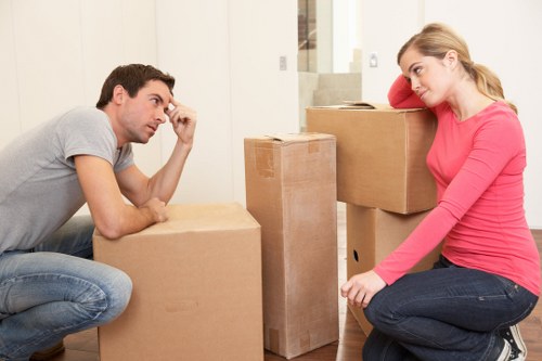 Professional movers handling student furniture in Chelsea