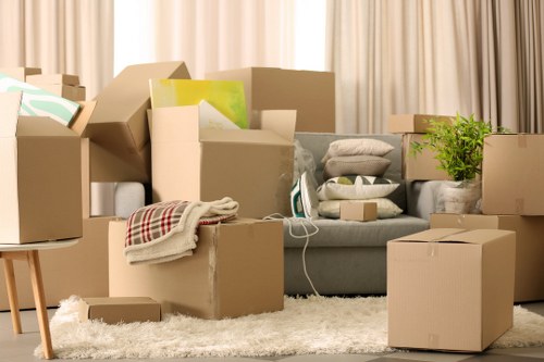 Careful packing and loading for a Chelsea same day removal