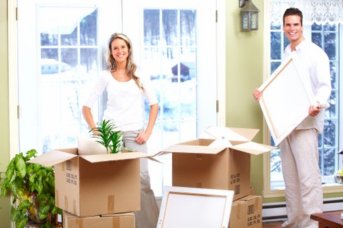 Professional man and van moving service in Chelsea